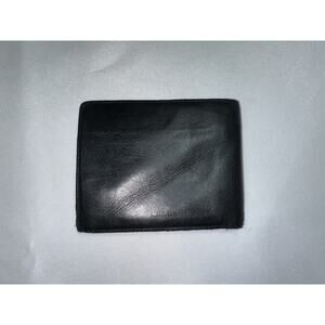 Prada Men’s Black Leather Bifold Wallet Made In Italy PLS READ